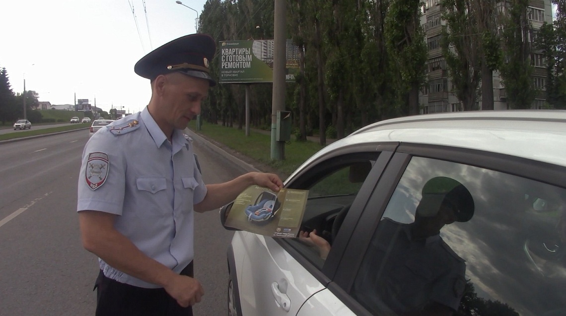 В Пензе сотрудники ГИБДД проверили, соблюдают ли автомобилисты Правила дорожного движения