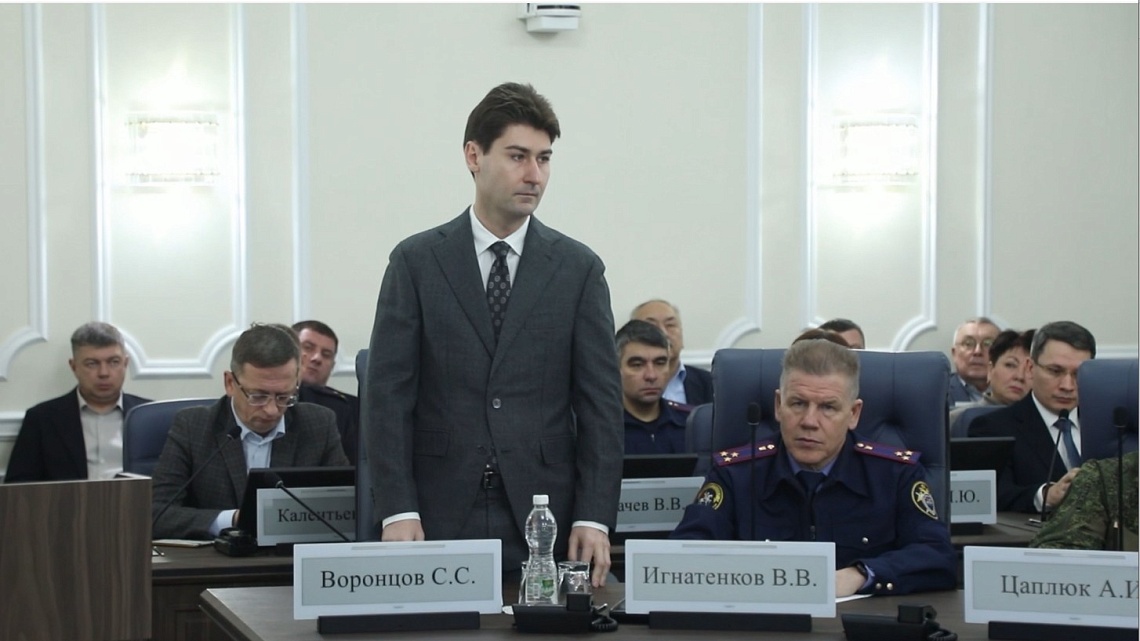 Губернатор Олег Мельниченко назначил заместителем председателя правительства Сергея Воронцова