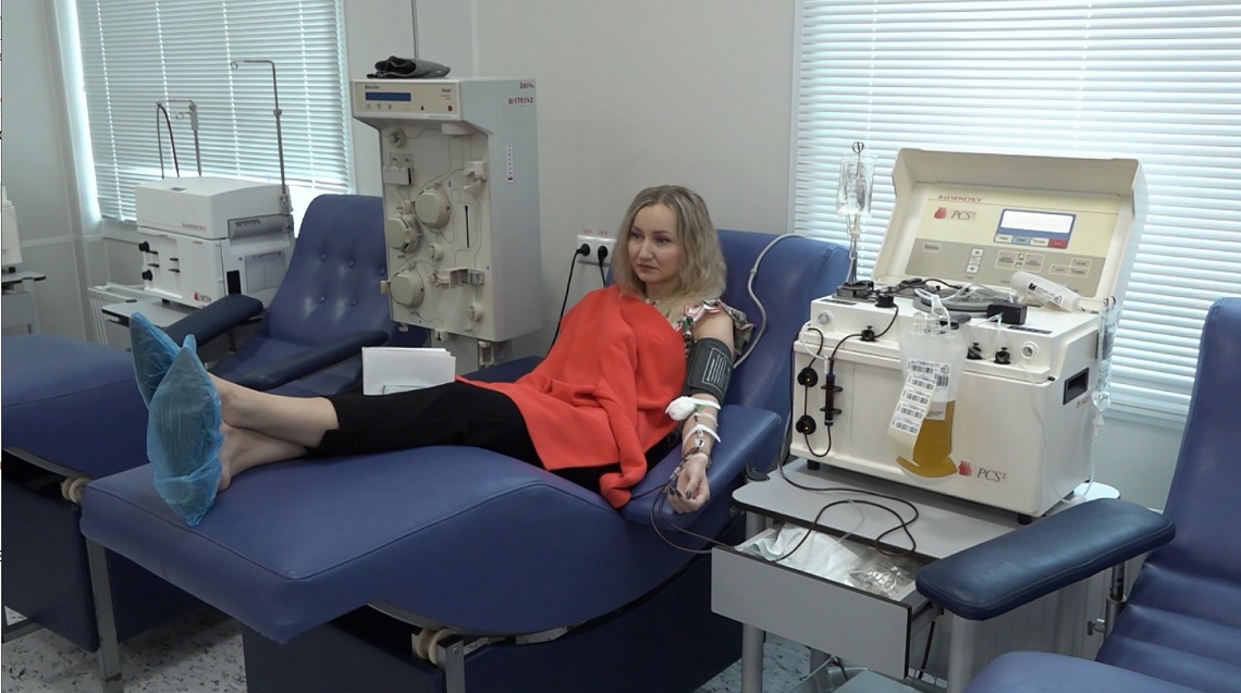 В Пензе в областном клиническом центре крови отметили День донора