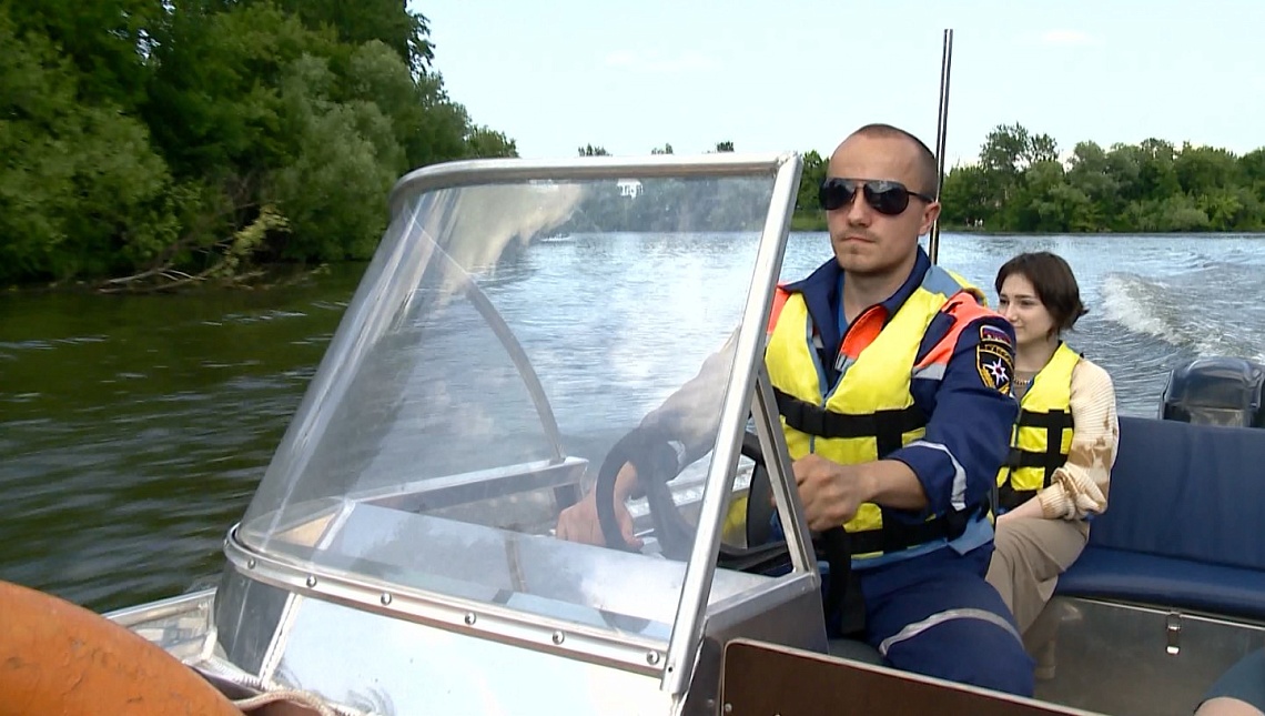 В Пензе сотрудники МЧС провели рейд по пляжам города