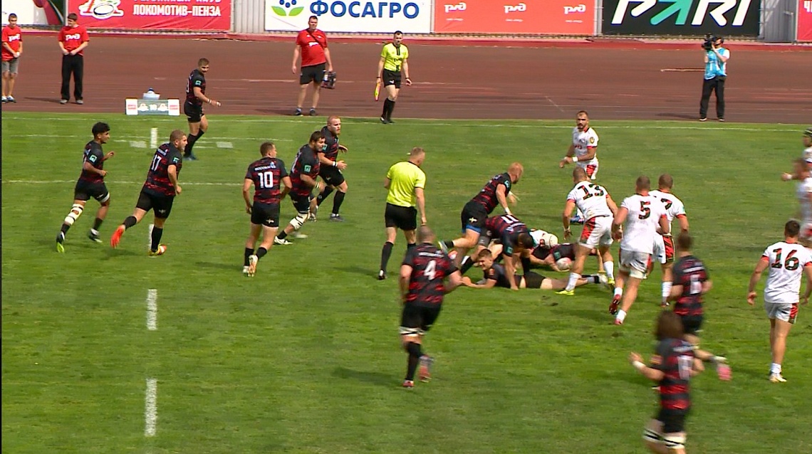 Пензенский «Локомотив» вышел в полуфинал Кубка России по регби
