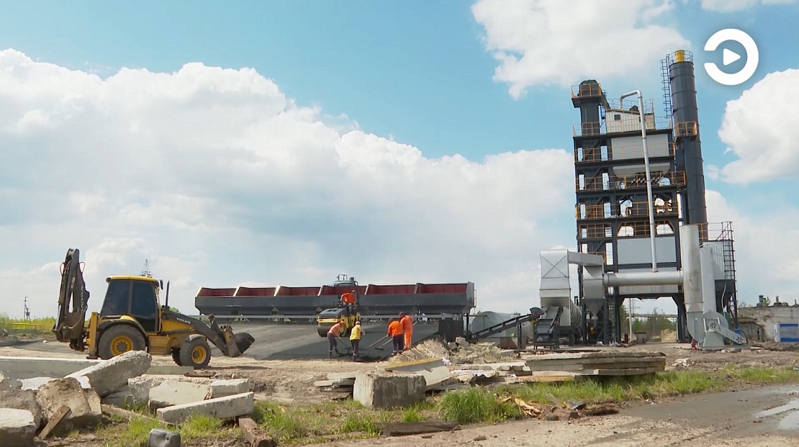 В Пензе запустить асфальтобетонный завод планируют в конце июня