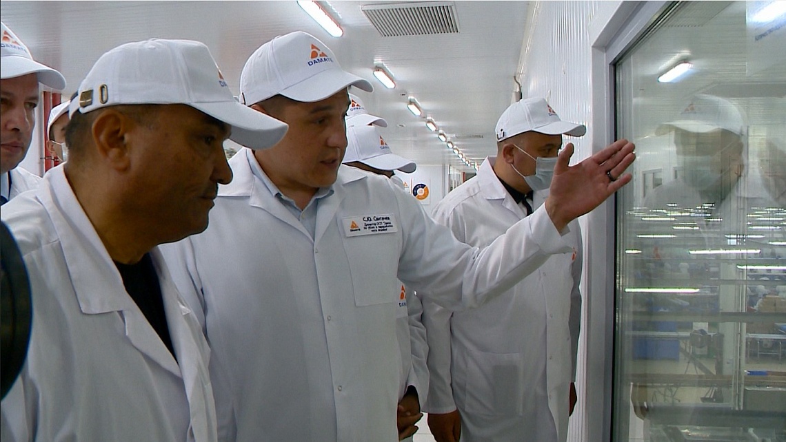 Делегация из Узбекистана посетила пензенский завод по выращиванию и переработке индейки «Дамате»