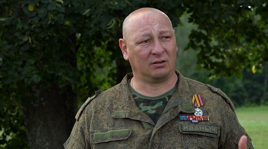 Участники специальной военной операции посетили лагерь «Юность»