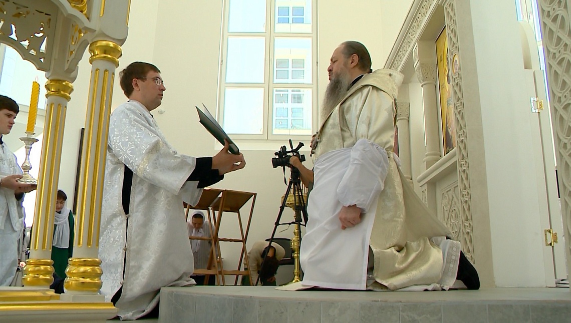 В Пензе открыли воссозданную Евлампиевскую церковь-усыпальницу