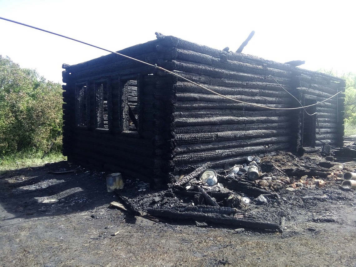 В Сосновке при пожаре погибли трое мужчин