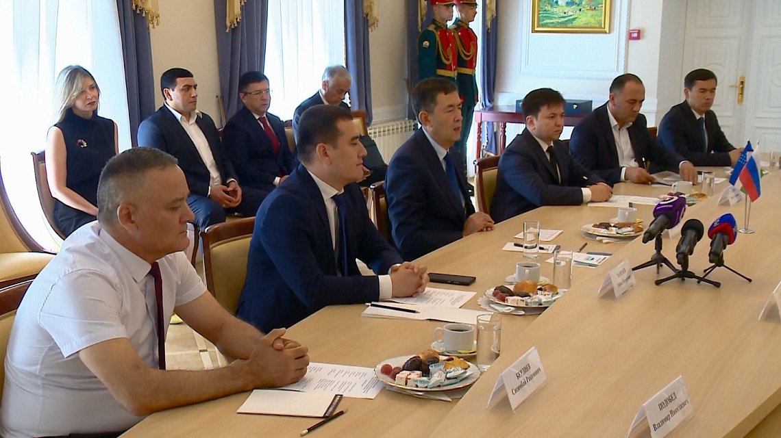 В Пензу прибыла делегация Самаркандской области