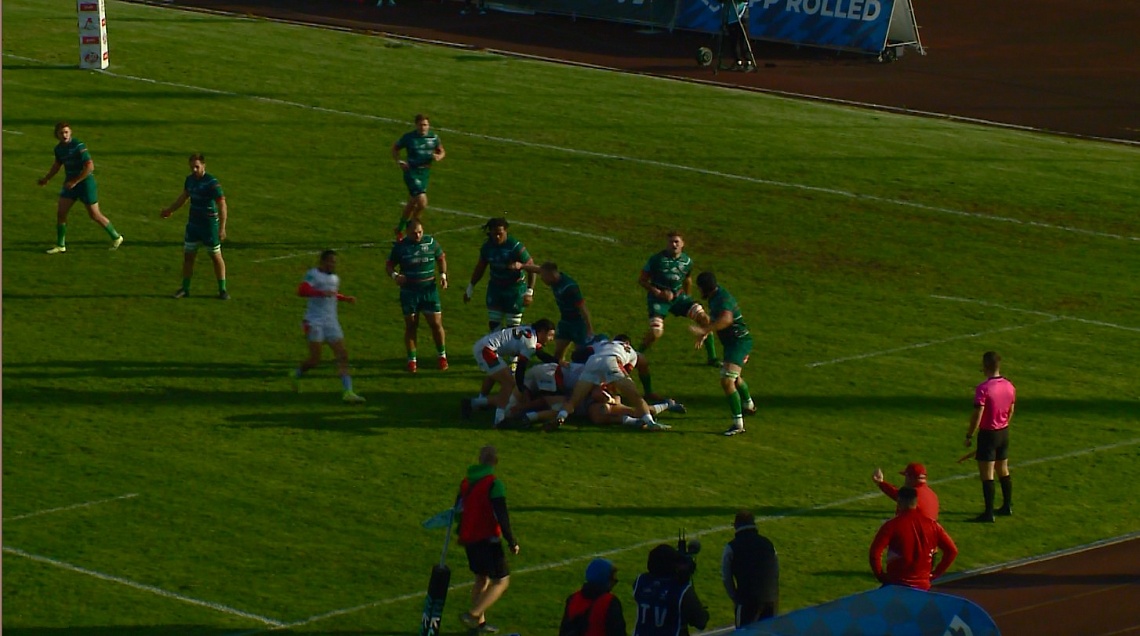 «Локомотив» провел заключительный матч первого круга чемпионата России по регби