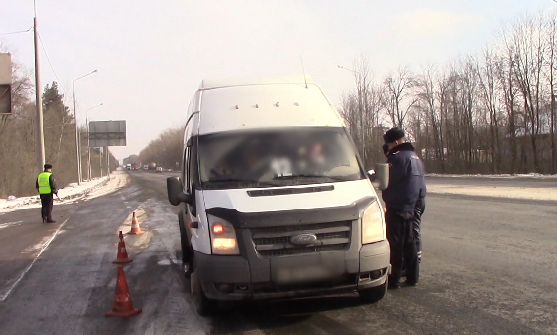 В Пензе автоинспекторы проверяют общественный транспорт