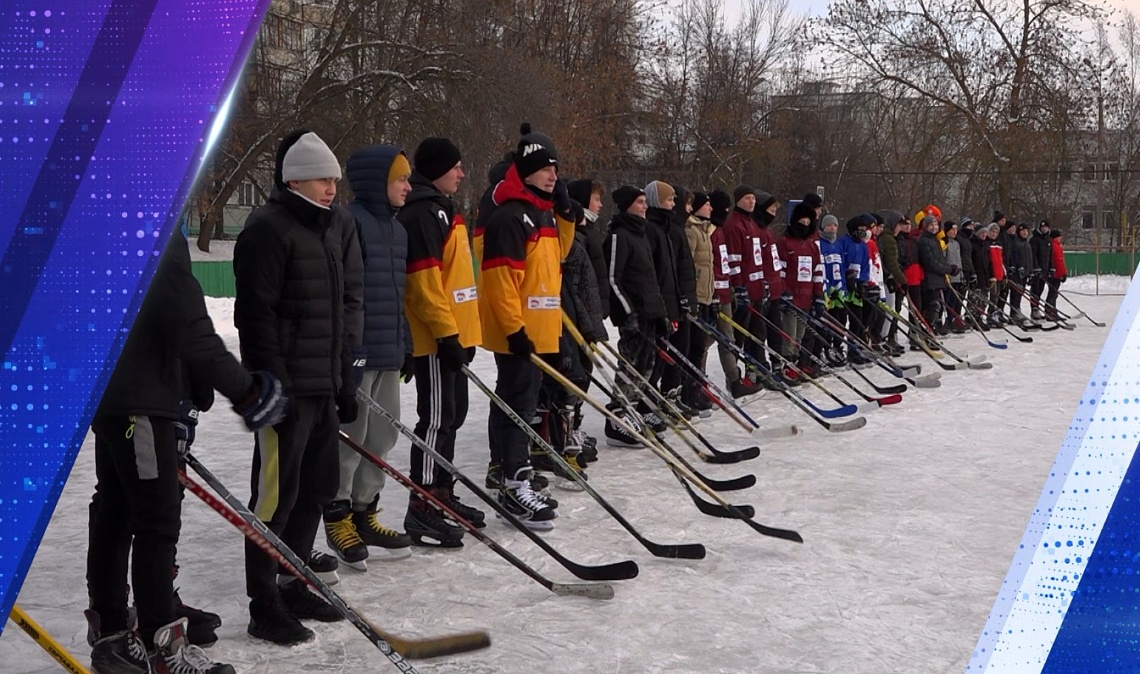 В Пензе начались дворовые соревнования по хоккею с мячом