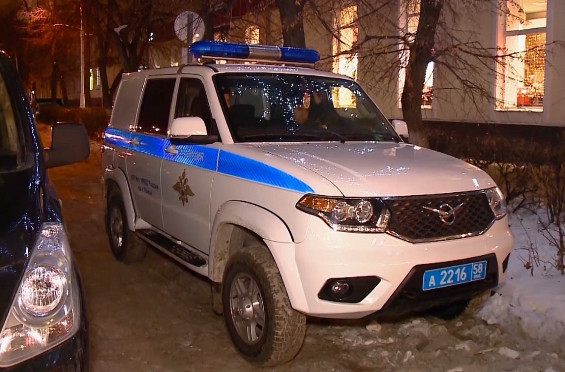 В период с 1 по 8 января в Пензенской области зарегистрировано 206 преступлений