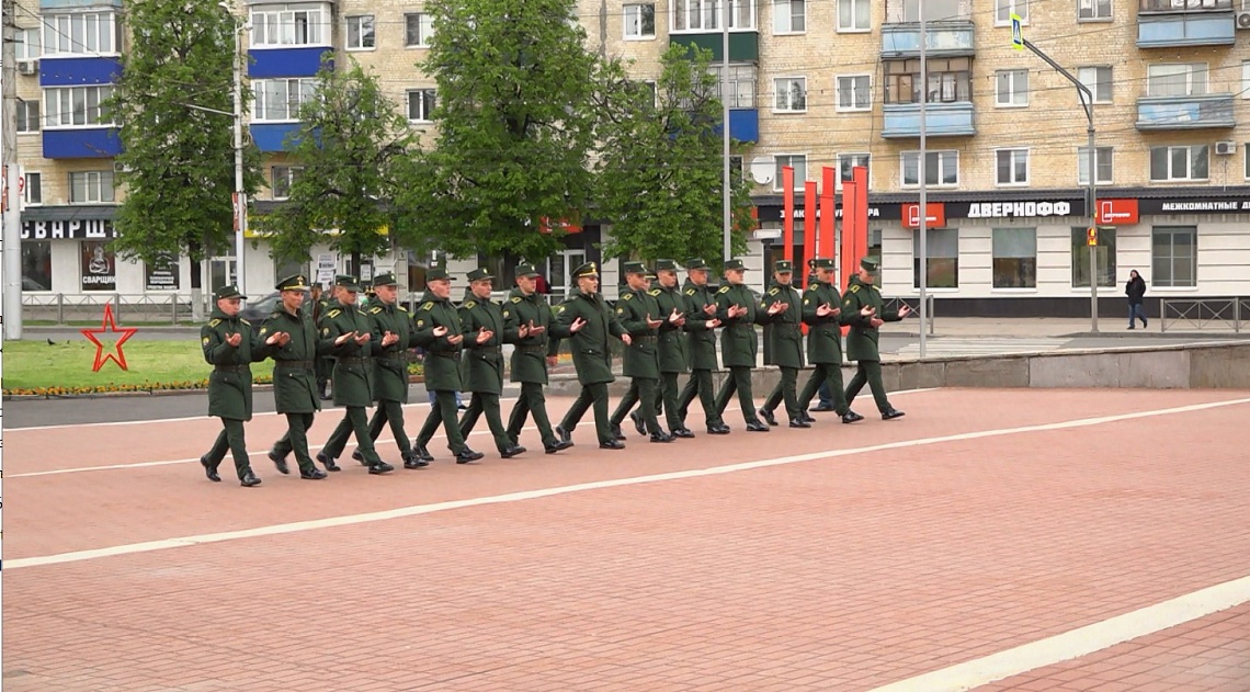 В Пензе прошла генеральная репетиция парада Победы