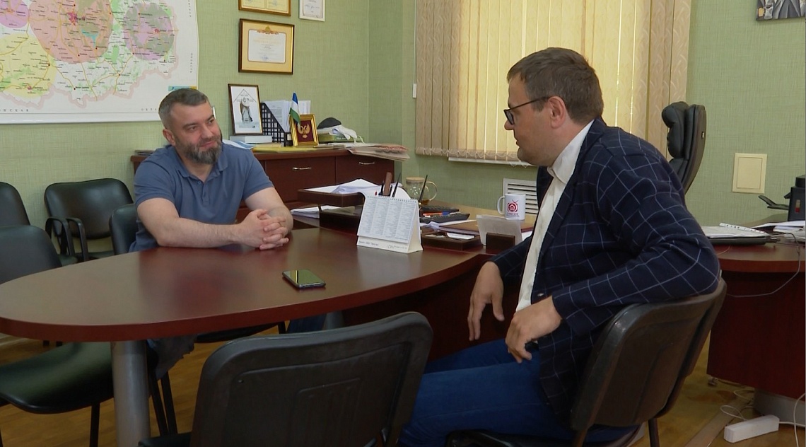 Известный ведущий Роман Алейник побывал в гостях у сотрудников медиахолдинга «Экспресс»