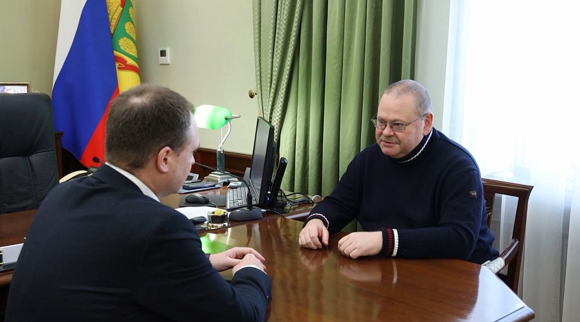 Губернатор провел рабочую встречу с руководителем Федерального агентства по техническому регулированию и метрологии