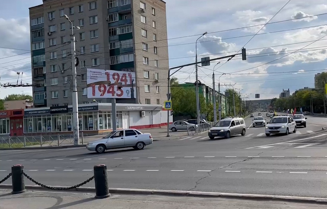 Автопробег «Дорогами Победы» в Пензе уже вернулся
