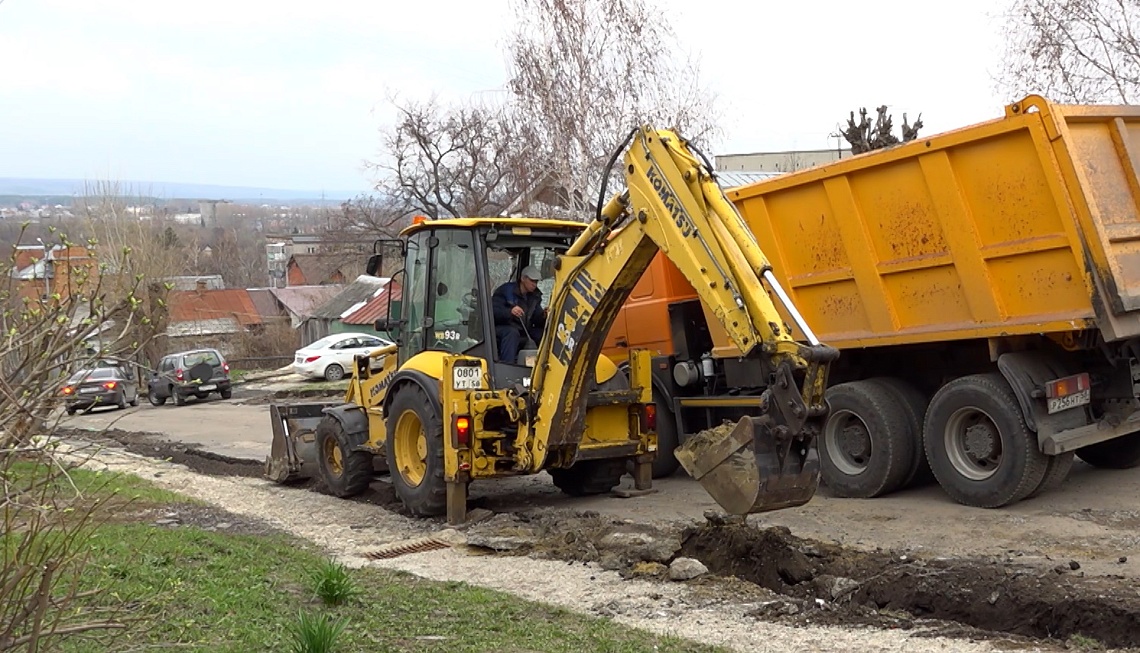 В Пензе начались работы, которые вошли в национальный проект «Безопасные качественные дороги»
