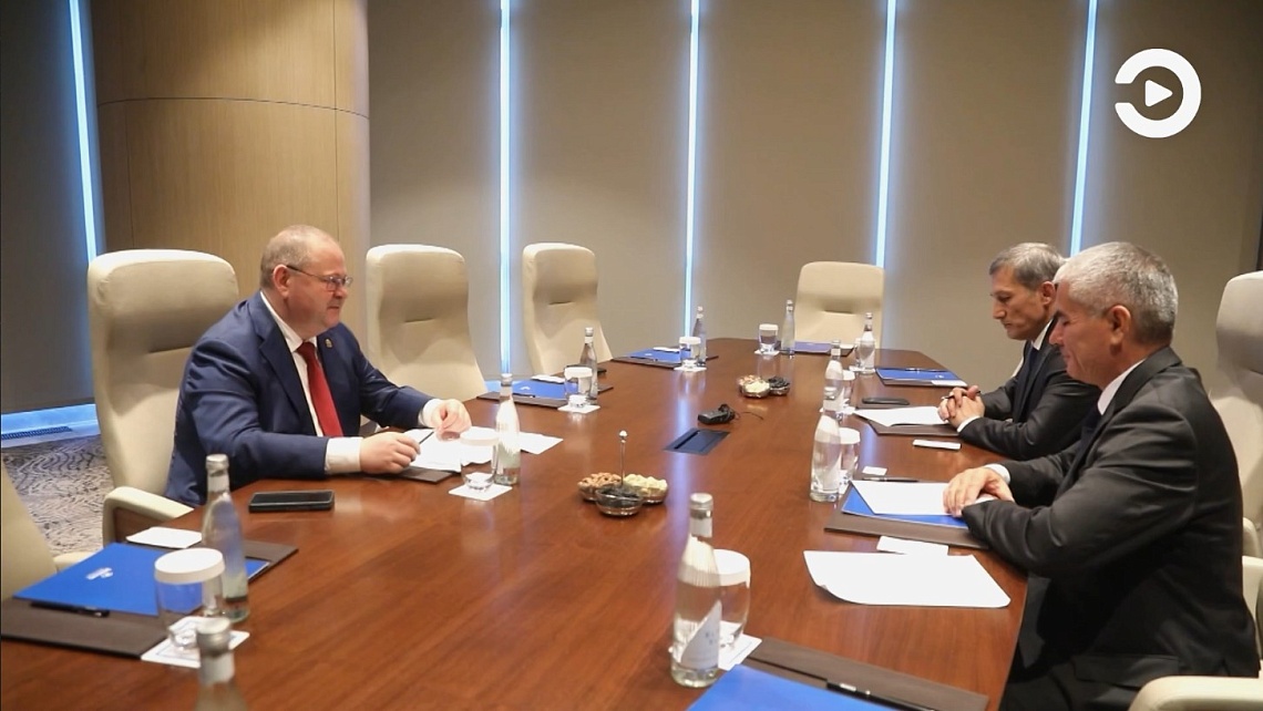 Губернатор Олег Мельниченко посетил с рабочим визитом Республику Узбекистан