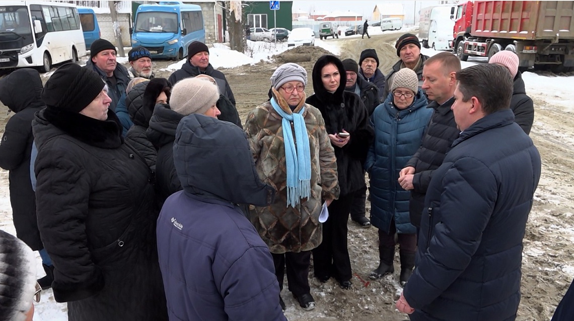 Председатель Пензенской городской Думы провел рабочую встречу с жителями поселка Нефтяник