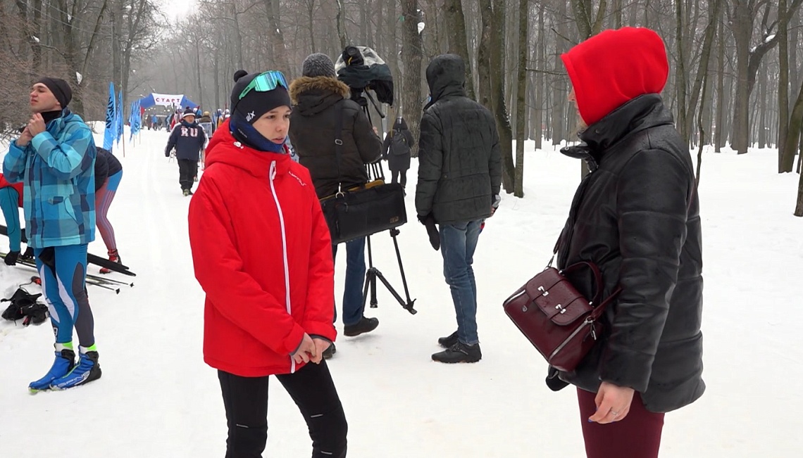 В Пензе на Олимпийской аллее прошла гонка «Лыжня России»