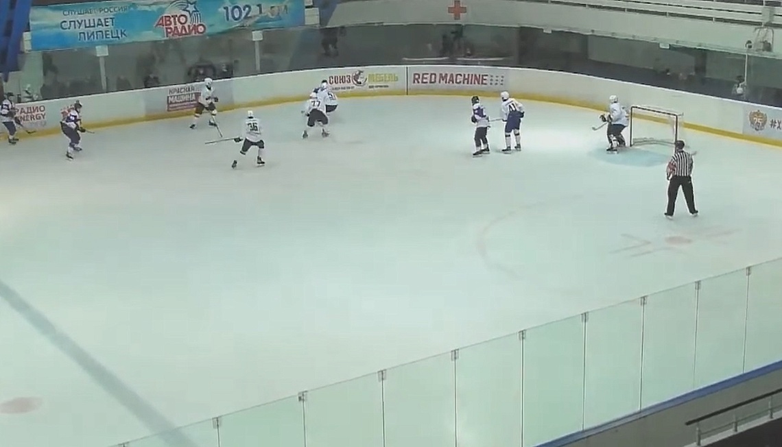 Пензенский ХК «Дизелист» одержал победу над МХК «Липецк»