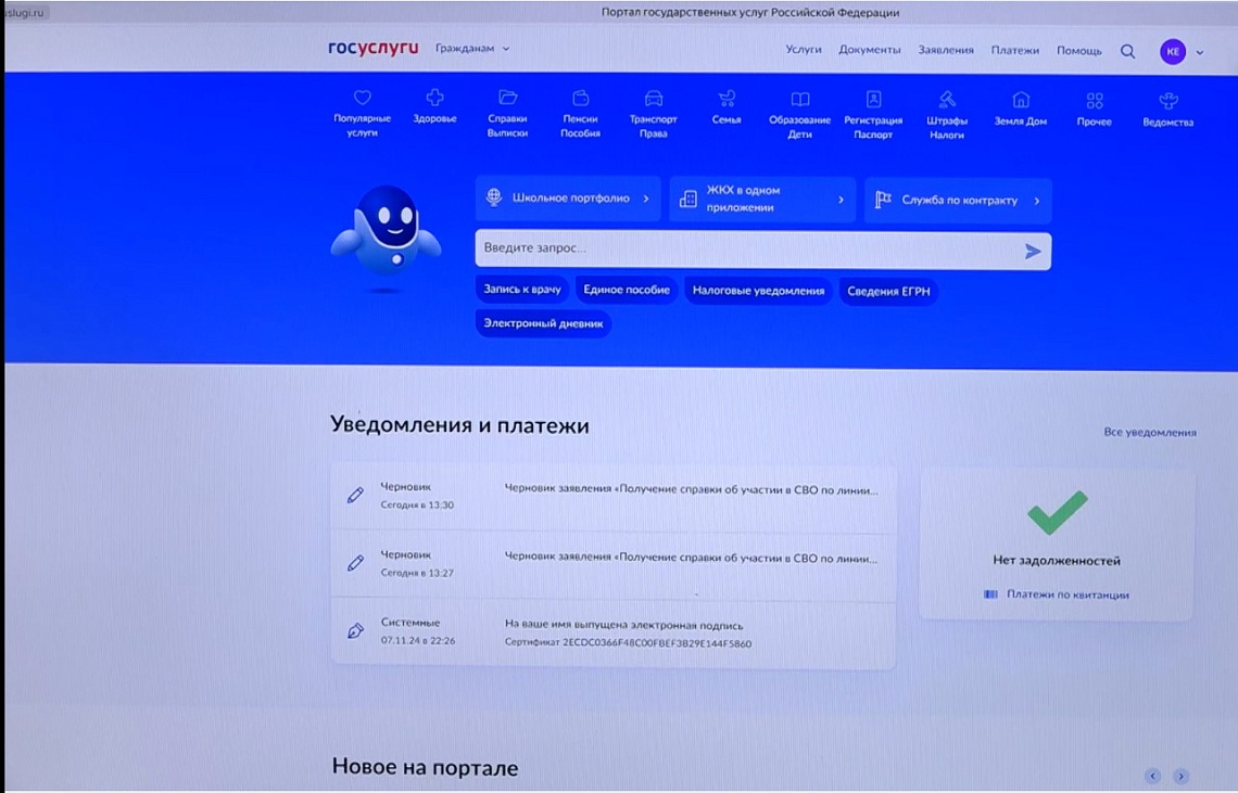 Семьям участников СВО рассказали, как оформить меры поддержки не выходя из дома