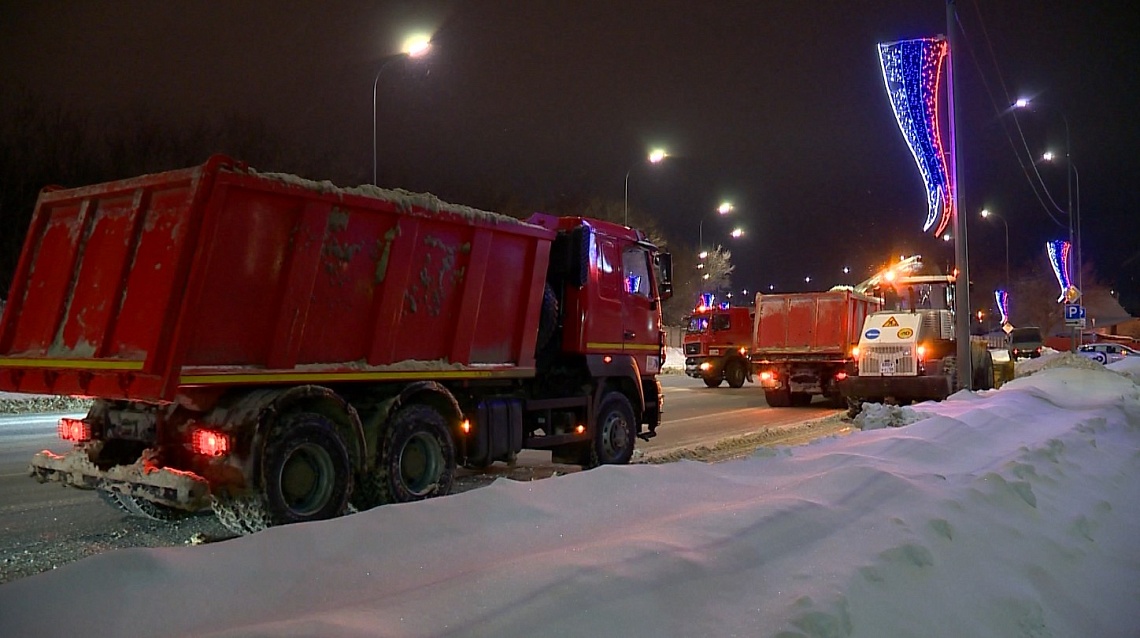 Пензенцам рассказали, как убирают снег после непогоды