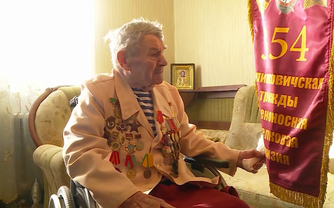 В рамках  акции «Эстафета Памяти»  штандарт 354-й стрелковой дивизии доставили в Пензу