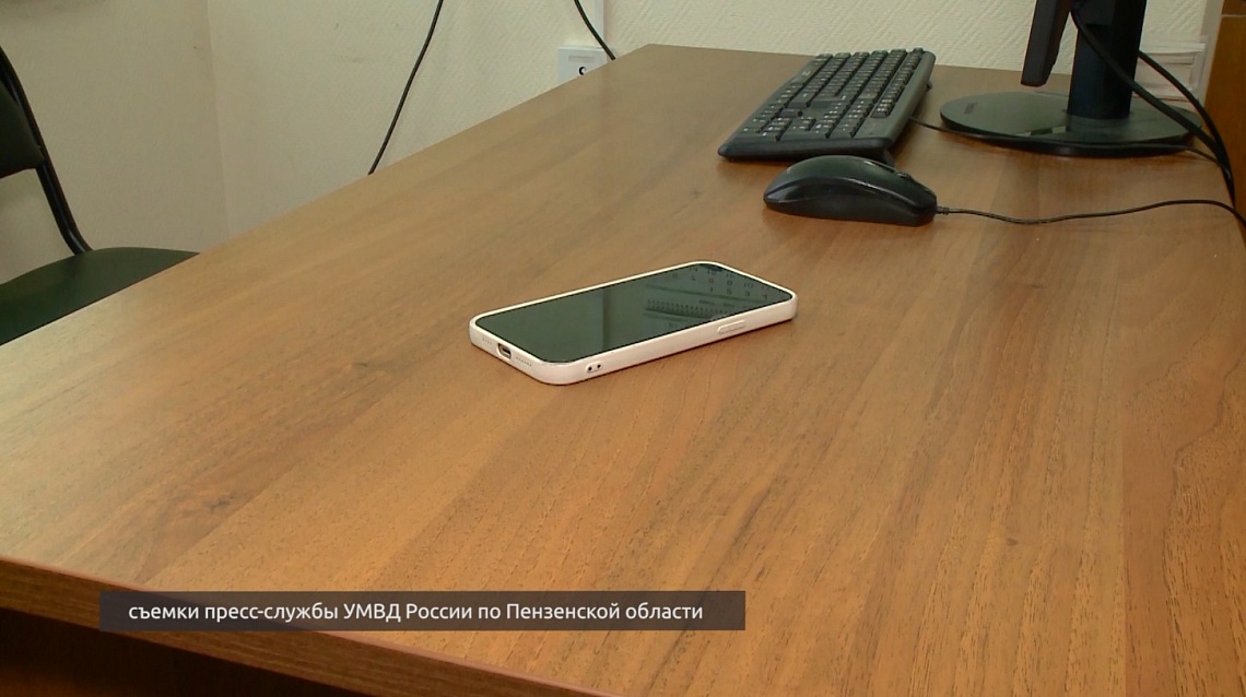 В Пензе сотрудники полиции задержали подозреваемого в краже телефона