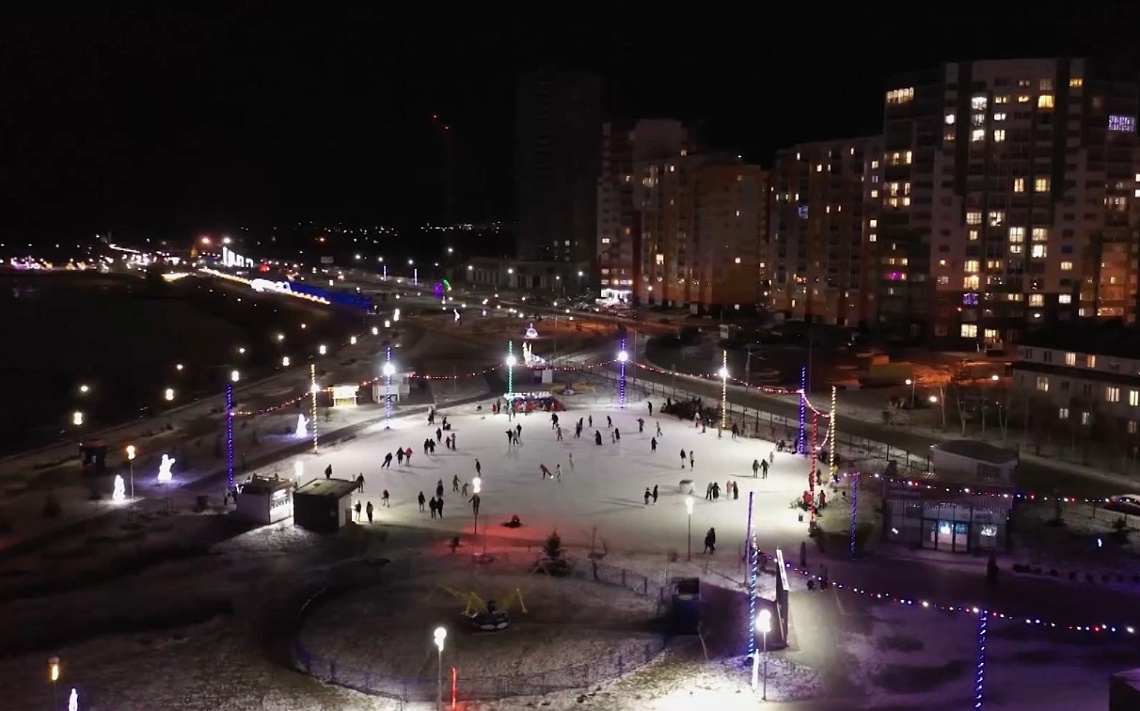 В Городе Спутнике открылся сезон зимних праздников