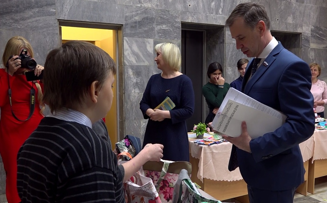 Депутаты пензенской городской думы поддержали бизнес-идею детей из поселка Кичкилейка