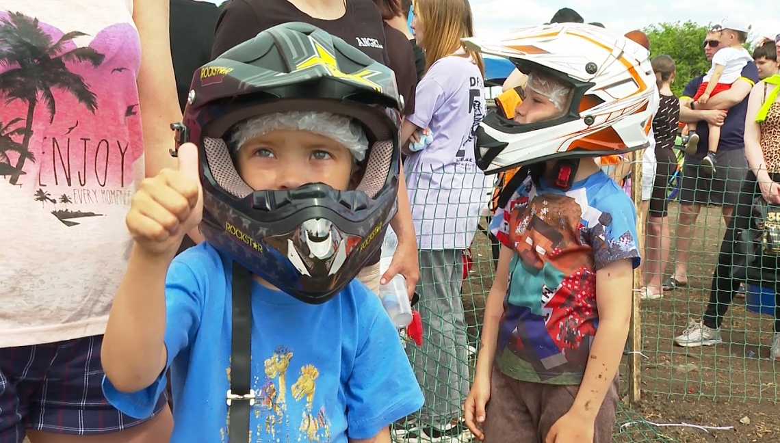 В селе Вазерки  открылась школа мотокросса