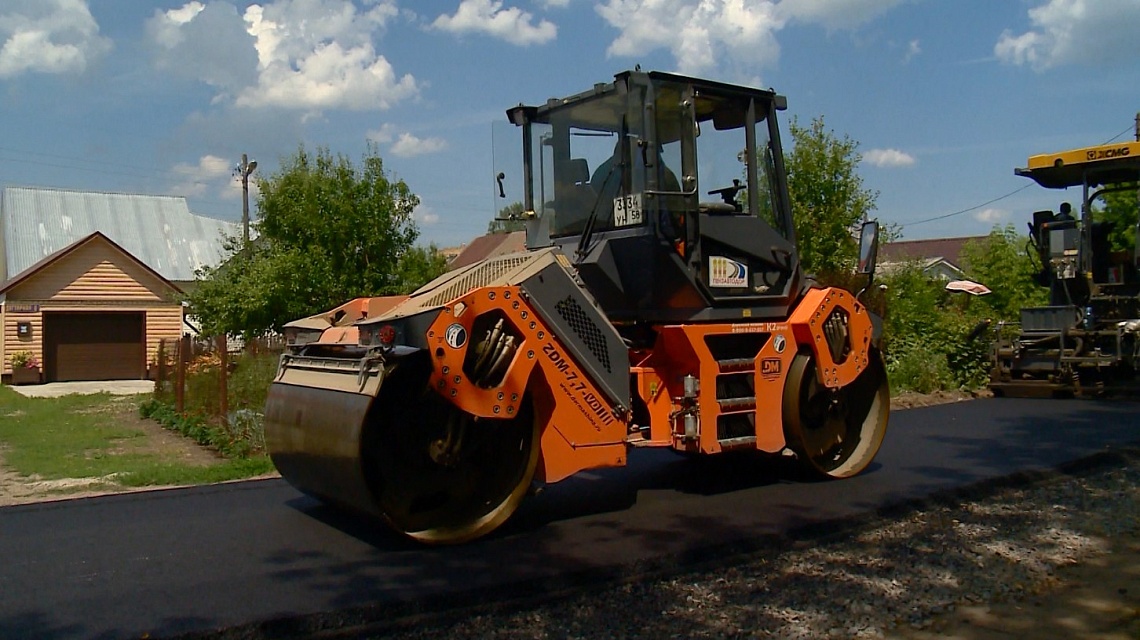 В частном секторе Пензы продолжается ремонт дорог