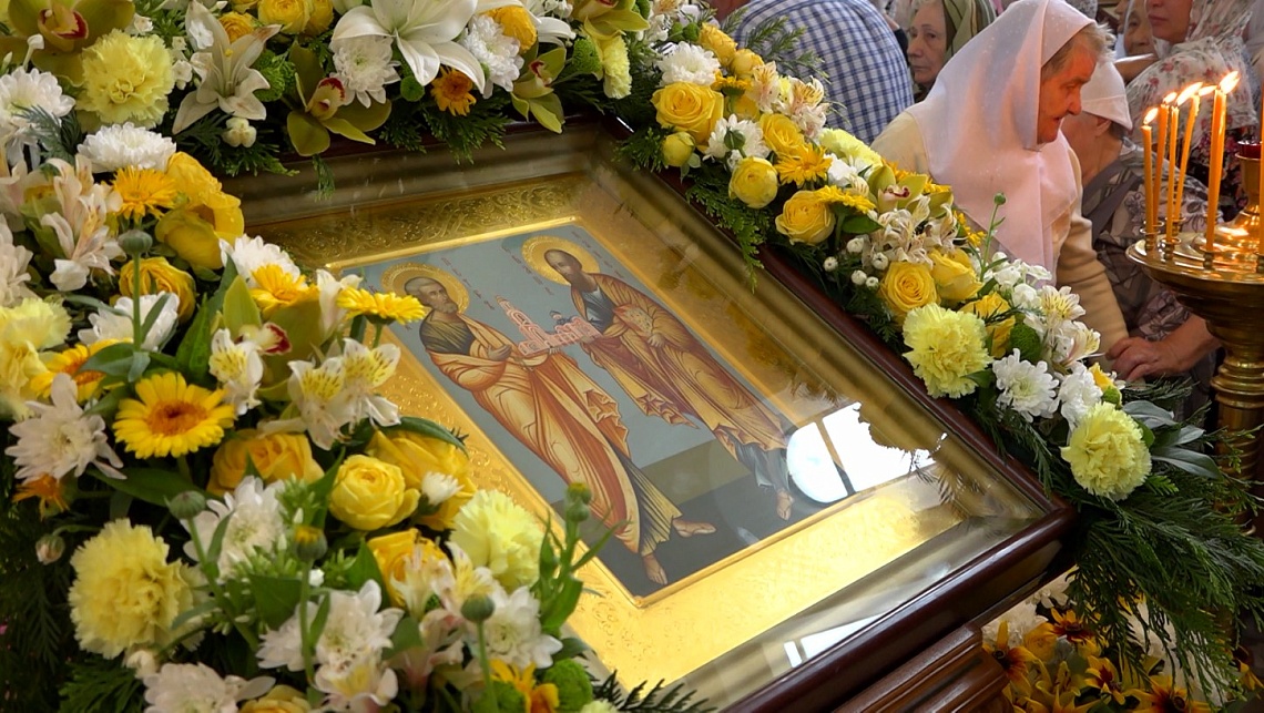В Пензе православные верующие отметили День Петра и Павла