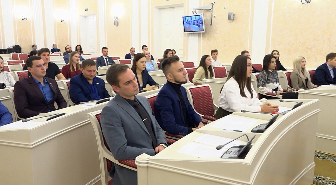 В Законодательном собрании Пензенской области состоялось первое заседание Молодежного парламента