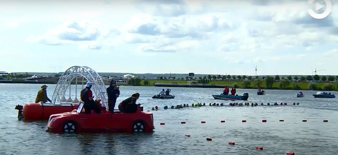 В Пензе впервые прошли состязания по плаванию в открытой воде В Пензе впервые прошли состязания по плаванию в открытой воде