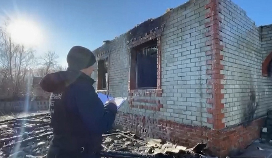 В  пожаре в Малой Сердобе погибли супруги