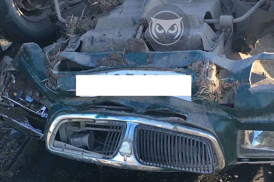 В Воскресеновке легковушка превратилась в груду металла