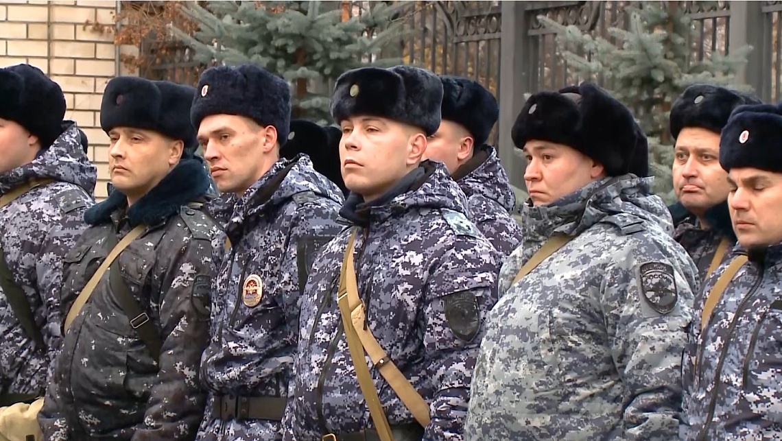 Сводный отряд УМВД России по Пензенской области отправился в командировку на Северный Кавказ