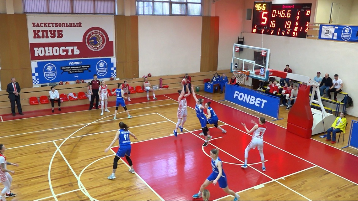 Пензенская «Юность» вышла в полуфинал чемпионата России по баскетболу среди женских команд Высшей лиги