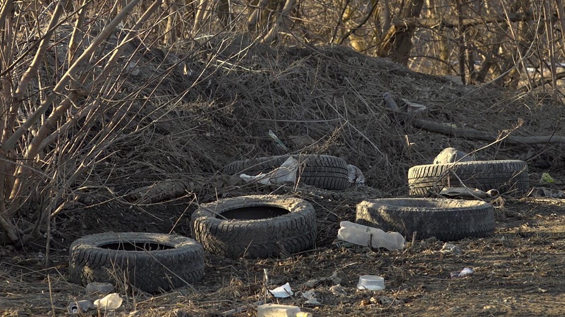 В Пензе некуда сдать старые шины для переработки