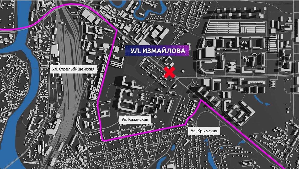 В Пензе перекроют проезжую часть на улице Измайлова