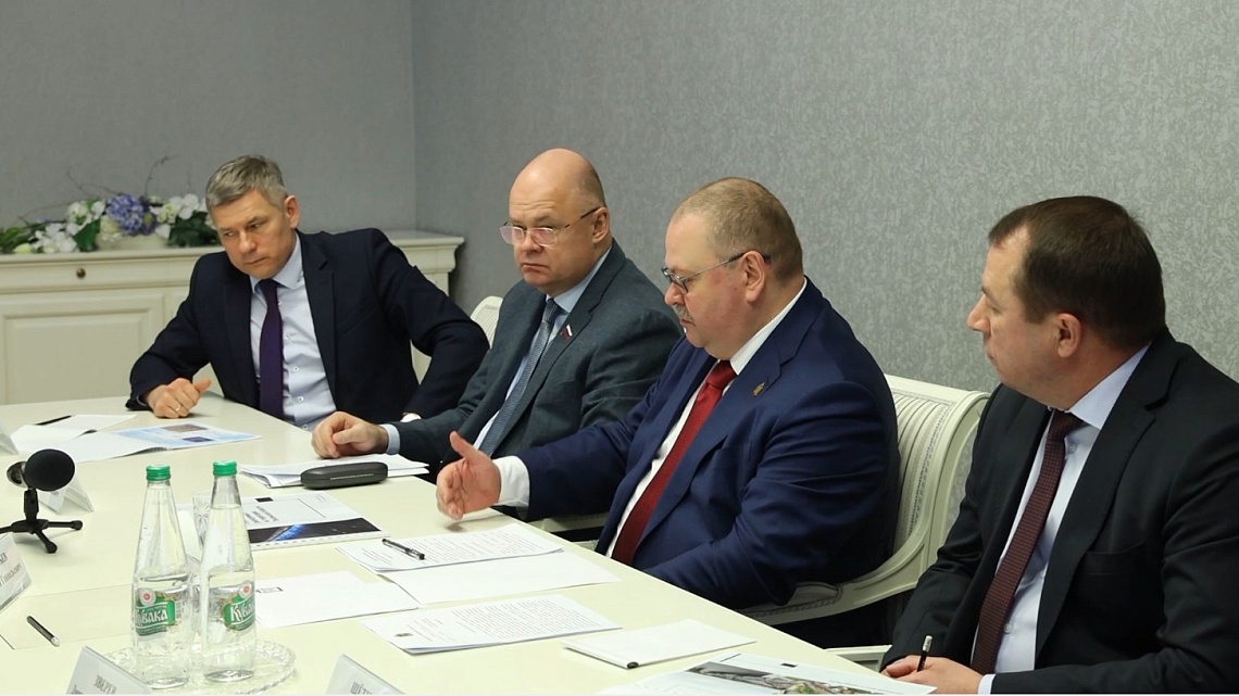 Губернатор Олег Мельниченко обсудил с министром транспорта РФ реконструкцию пензенского аэропорта