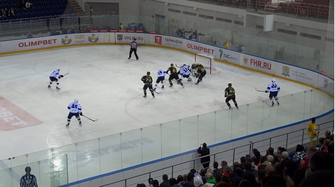 Пензенский «Дизель» проиграл матч домашней серии чемпионата ВХЛ