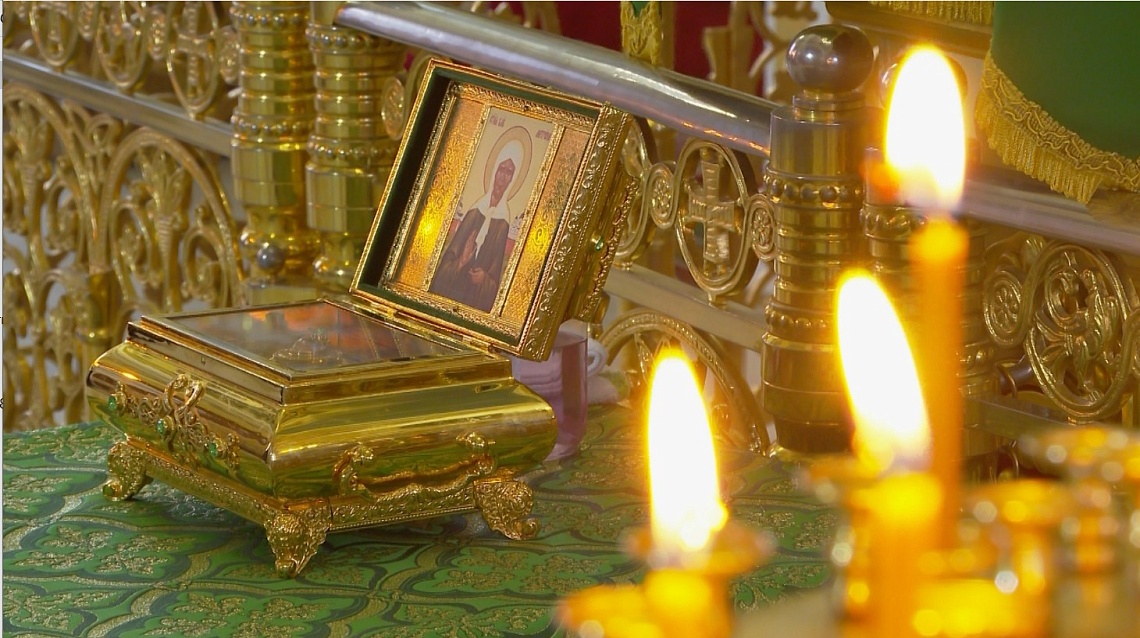 В Покровский архиерейский собор Пензы доставили мощи праведной Матроны Московской