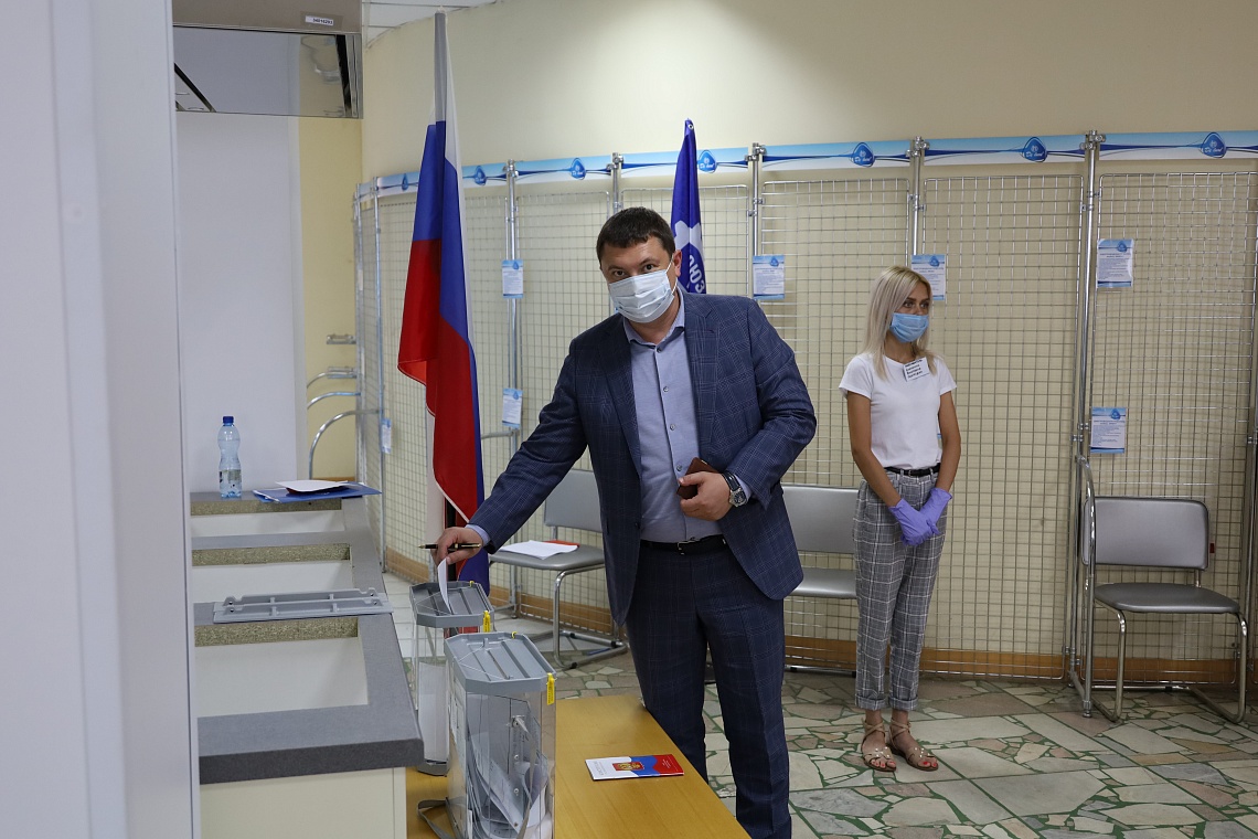 Директор одного из ведущих АО Пензы проголосовал по поправкам в Конституцию