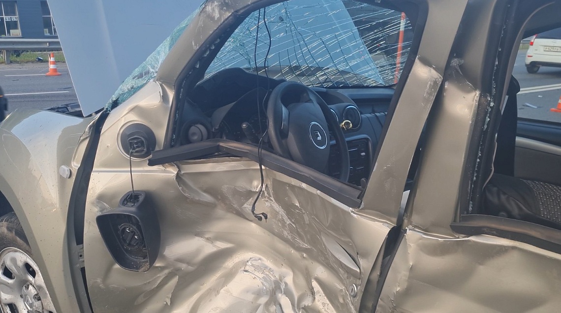 В Нижнеломовском районе на трассе М-5 «Урал» произошла авария