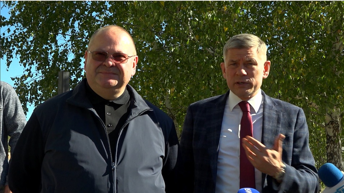 Губернатор Олег Мельниченко с рабочим визитом посетил город Заречный