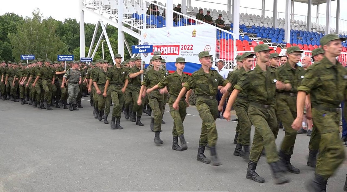 В Пензе подвели спортивные итоги военно-патриотических сборов «Гвардеец»