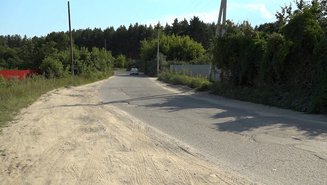 В Пензе произвели ремонт дороги связывающей Барковку и Спутник