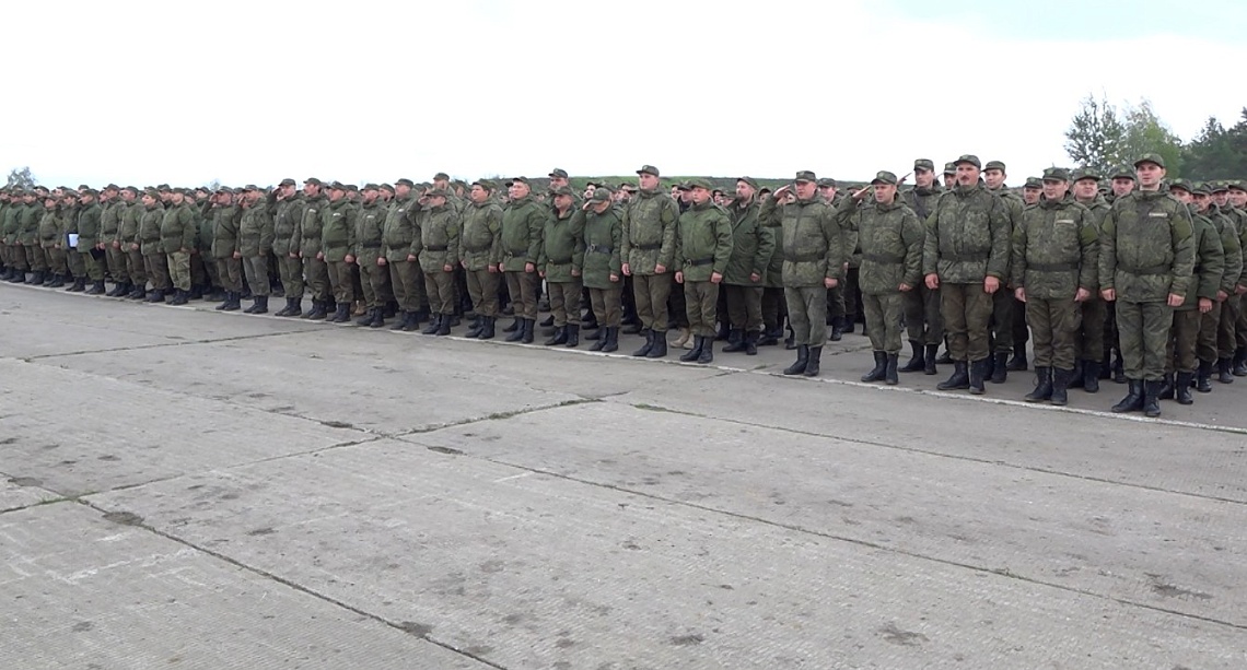 Мобилизованные Пензенской области приступили к боевому слаживанию